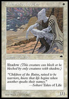 Soltari Foot Soldier (Tempest) Near Mint