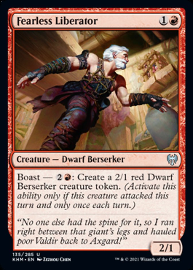 Fearless Liberator (Kaldheim) Near Mint