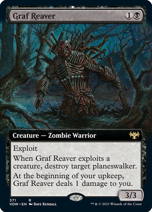 Graf Reaver (Extended Art) (Innistrad: Crimson Vow) Near Mint
