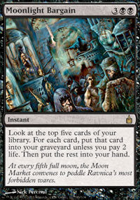 Moonlight Bargain (Ravnica) Light Play