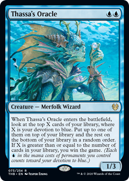 Thassa's Oracle (Theros Beyond Death) Near Mint Foil