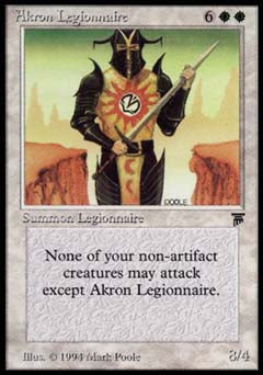 Akron Legionnaire (Legends) Near Mint Italian