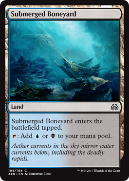 Submerged Boneyard (Aether Revolt) Near Mint