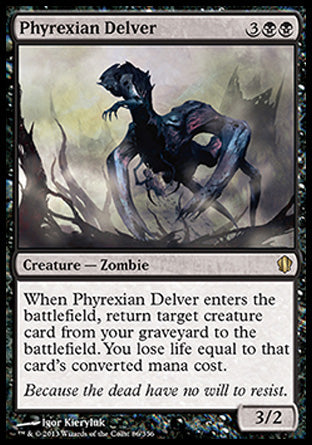 Phyrexian Delver (Commander 2013 Edition) Light Play