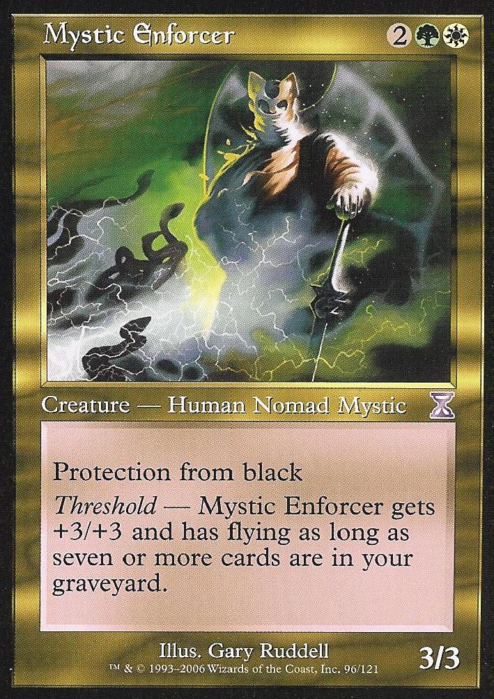 Mystic Enforcer (Time Spiral Time Shifted) Near Mint Japanese