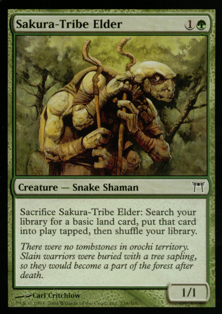 Sakura-Tribe Elder (Champions of Kamigawa) Near Mint