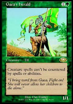 Gaea's Herald (Planeshift) Near Mint Foil