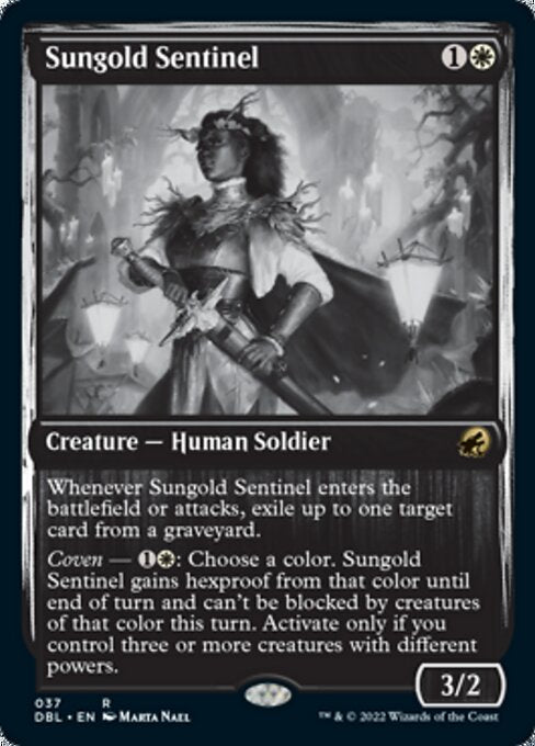 Sungold Sentinel (Innistrad: Double Feature) Near Mint Foil