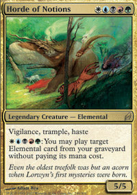 Horde of Notions (Lorwyn) Near Mint Italian