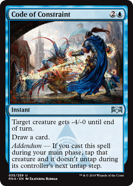 Code of Constraint (Ravnica Allegiance) Near Mint Foil