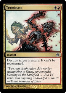 Terminate (Alara Reborn) Near Mint Japanese