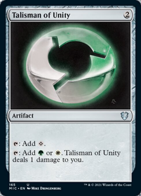 Talisman of Unity (Commander 2021 Midnight Hunt) Near Mint