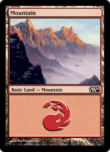 Mountain (244) (Magic 2010 Core Set) Near Mint