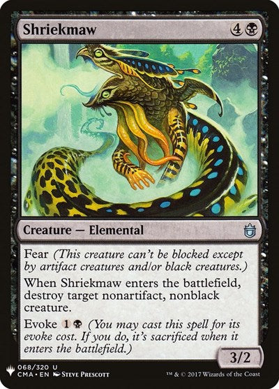 Shriekmaw (Mystery Booster) Near Mint
