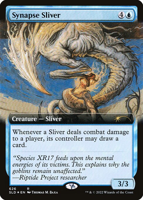 Synapse Sliver (Extended Art) (Secret Lair) Near Mint