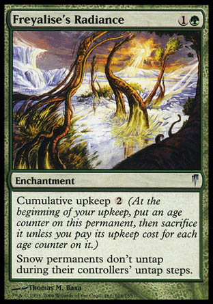 Freyalise's Radiance (Coldsnap) Near Mint Foil
