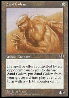 Sand Golem (Mirage) Near Mint