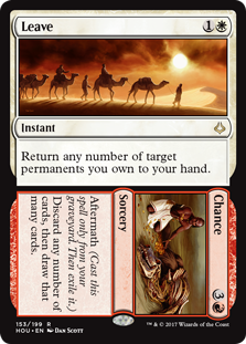 Leave to Chance (Hour of Devastation) Near Mint