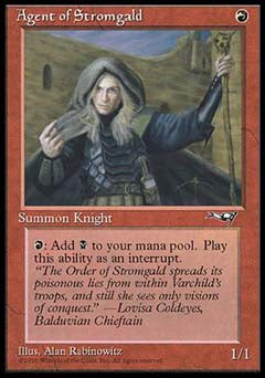 Agent of Stromgald (1) (Alliances) Near Mint