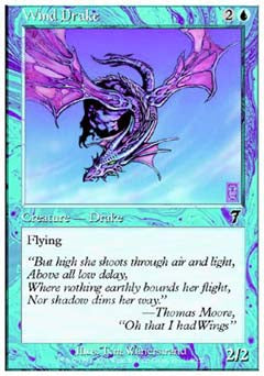 Wind Drake (7th Edition) Light Play