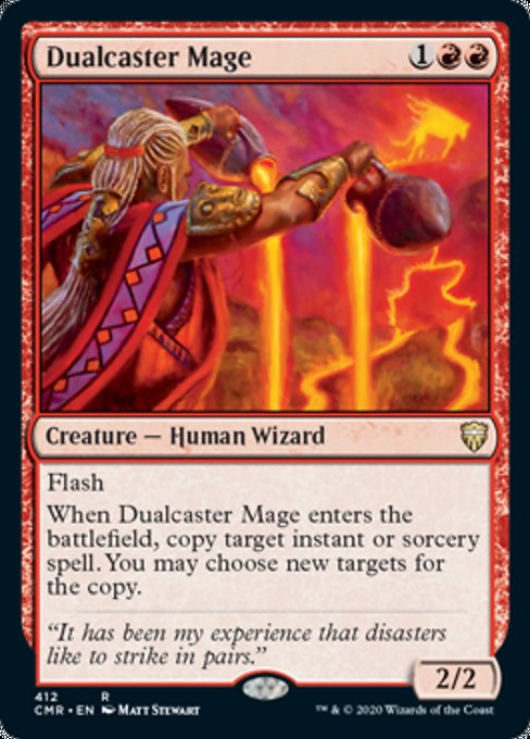 Dualcaster Mage (Commander 2020 Commander Legends) Near Mint