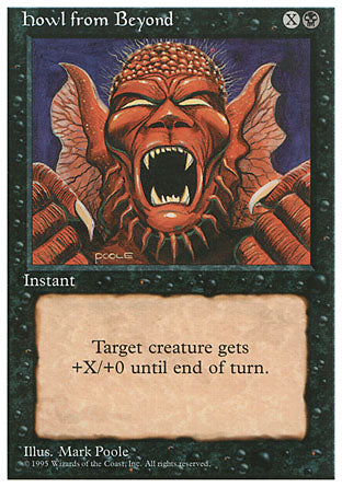 Howl from Beyond (4th Edition) Light Play