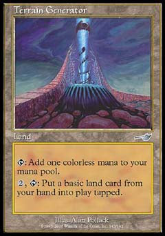 Terrain Generator (Nemesis) Near Mint Foil