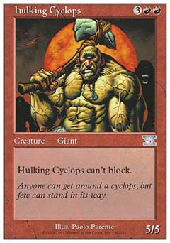 Hulking Cyclops (Classic 6th Edition) Good
