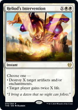 Heliod's Intervention (Theros Beyond Death) Near Mint