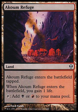 Akoum Refuge (Zendikar) Near Mint