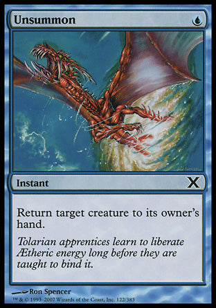 Unsummon (10th Edition) Near Mint Japanese