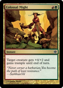 Colossal Might (Alara Reborn) Near Mint
