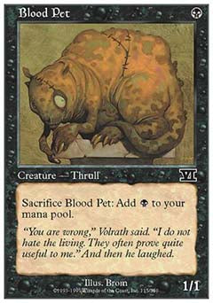 Blood Pet (Classic 6th Edition) Light Play