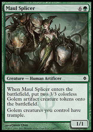 Maul Splicer (New Phyrexia) Near Mint Foil