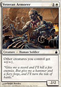 Veteran Armorer (Ravnica) Light Play Foil