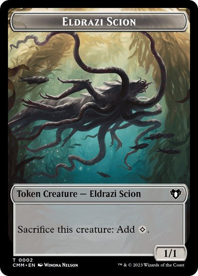 Eldrazi Scion / Spider Double-Sided Token (Commander Masters) Near Mint