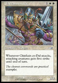 Chieftain en-Dal (Nemesis) Near Mint Foil