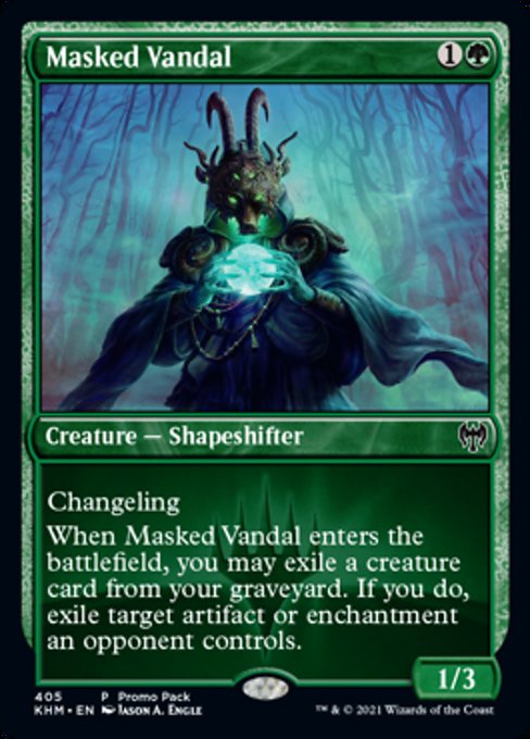Masked Vandal (Promo) (Kaldheim) Near Mint