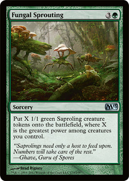 Fungal Sprouting (Magic 2013 Core Set) Near Mint Foil