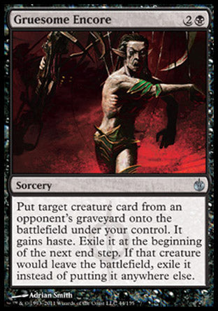 Gruesome Encore (Mirrodin Besieged) Near Mint Foil