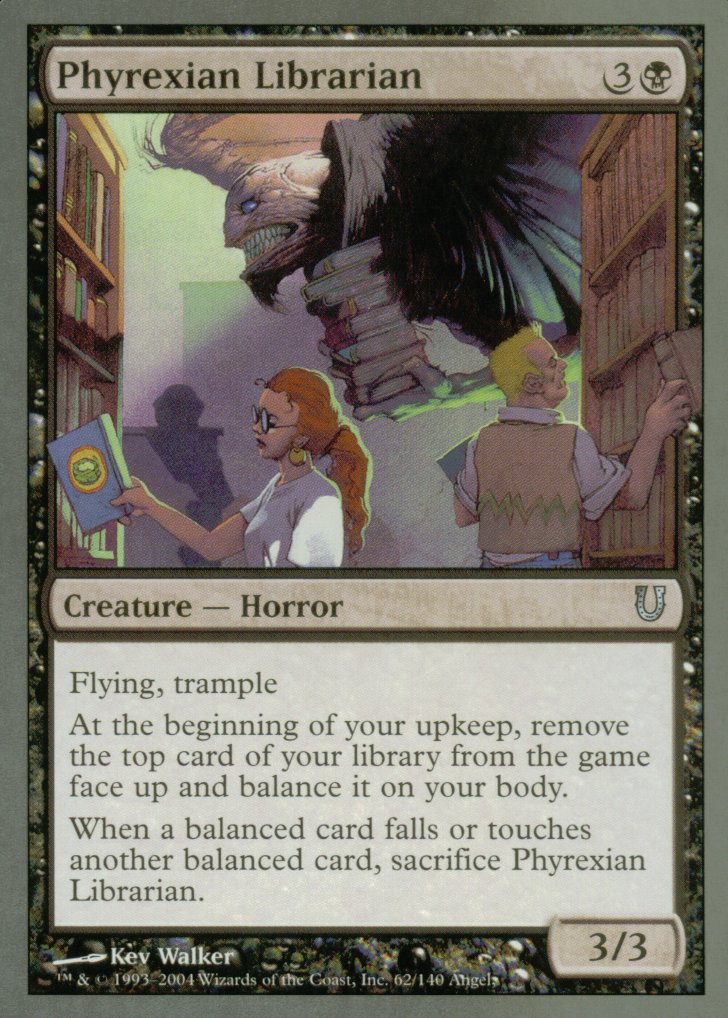 Phyrexian Librarian (Unhinged) Near Mint