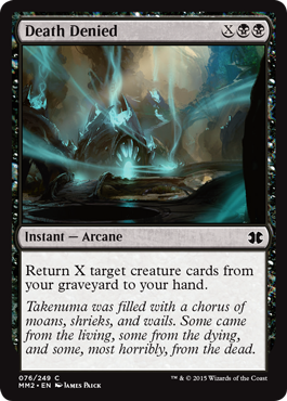 Death Denied (Modern Masters 2015) Near Mint Foil
