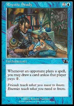 Rhystic Study (Prophecy) Near Mint