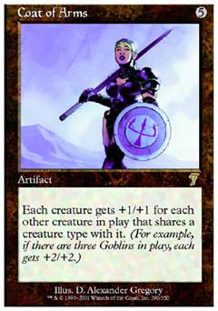 Coat of Arms (7th Edition) Near Mint Foil