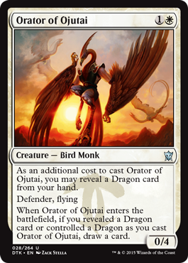 Orator of Ojutai (Dragons of Tarkir) Near Mint
