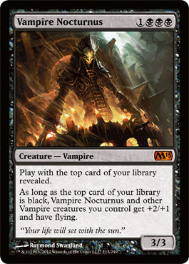 Vampire Nocturnus (Magic 2013 Core Set) Near Mint Foil