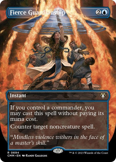 Fierce Guardianship (Borderless) (Commander Masters) Near Mint