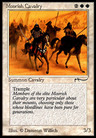 Moorish Cavalry (dark circle) (Arabian Nights) Good