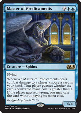 Master of Predicaments (Magic 2015 Core Set) Near Mint Foil