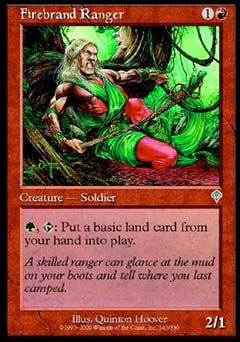 Firebrand Ranger (Invasion) Near Mint
